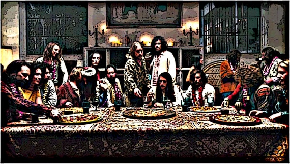 the last supper t shirt