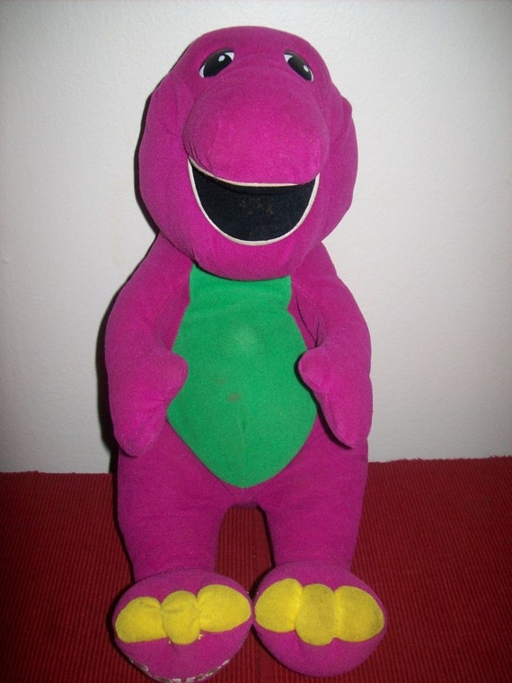 stuffed barney the dinosaur