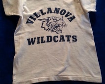 vintage villanova t shirt