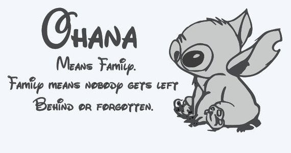 ohana means family coloring book pages - photo #3