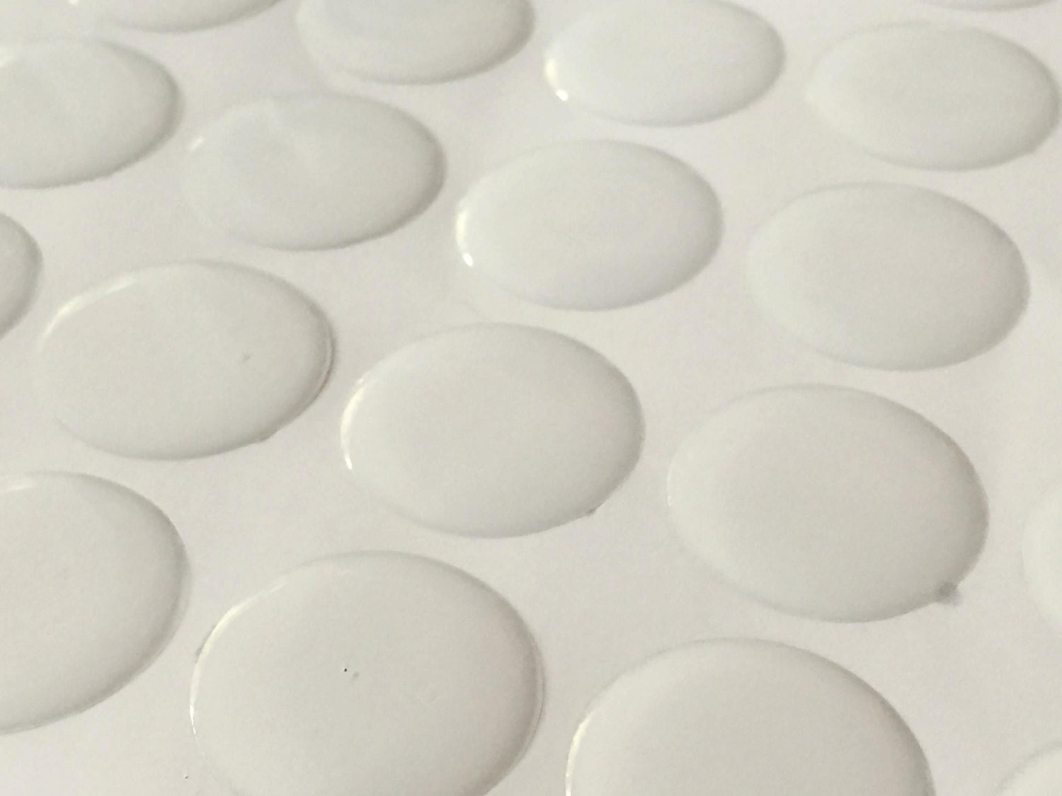 25mm Clear Round Epoxy Dome Stickers 1 inch Circle Epoxy