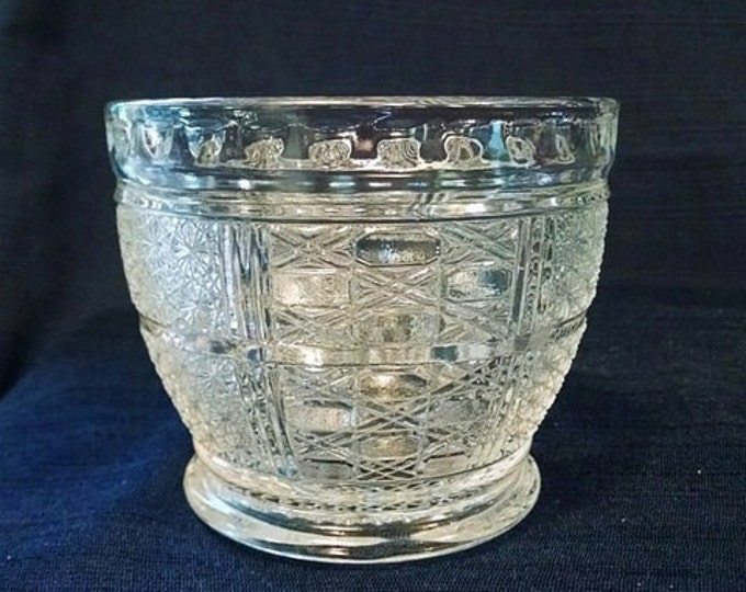 Storewide 25% Off SALE Beautiful Vintage Cut Glass Creamer & Matching Sugar Bowl Features Unique and Timeless Designs