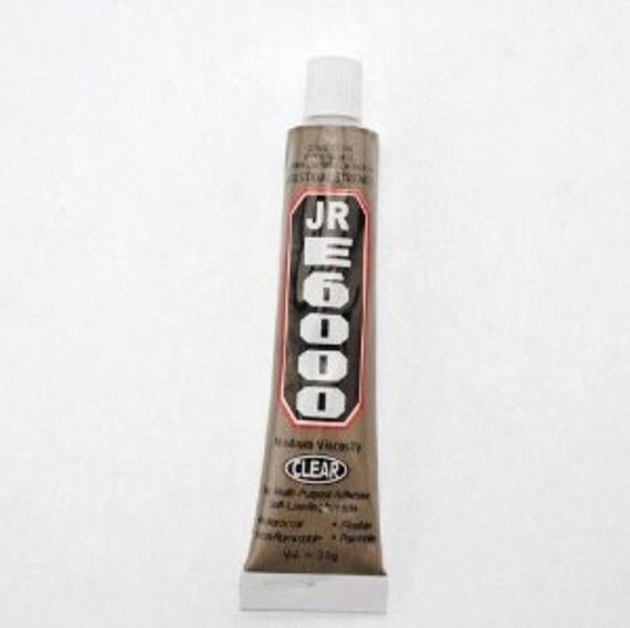 JR E6000 Industrial Strength Glue Adhesive 30ml by WNBrunk on Etsy