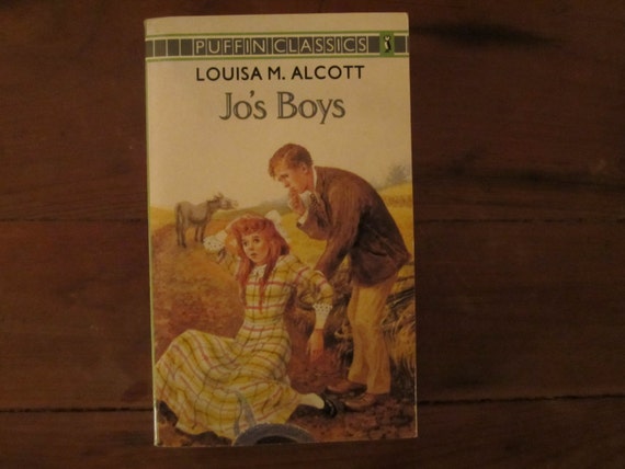 Vintage 1983 Jo&#39;s Boys by Louisa May Alcott Puffin