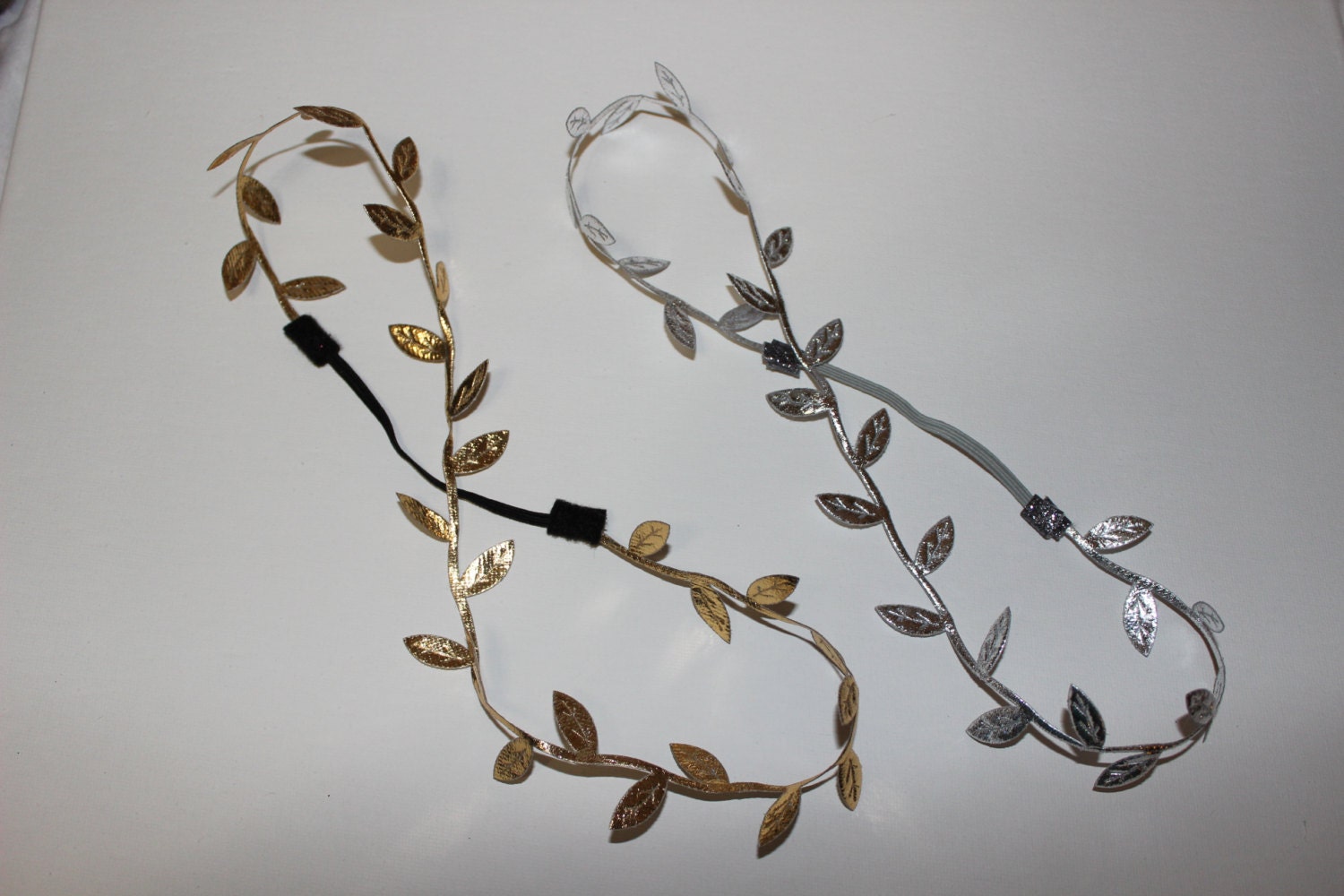 Gold Leaf Halo HeadbandBoho HeadbandGold Leaf Headband