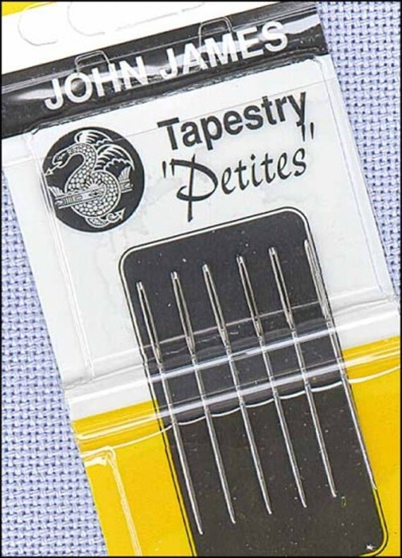 JOHN JAMES Tapestry Petite Needles Size 26 Petite Cross
