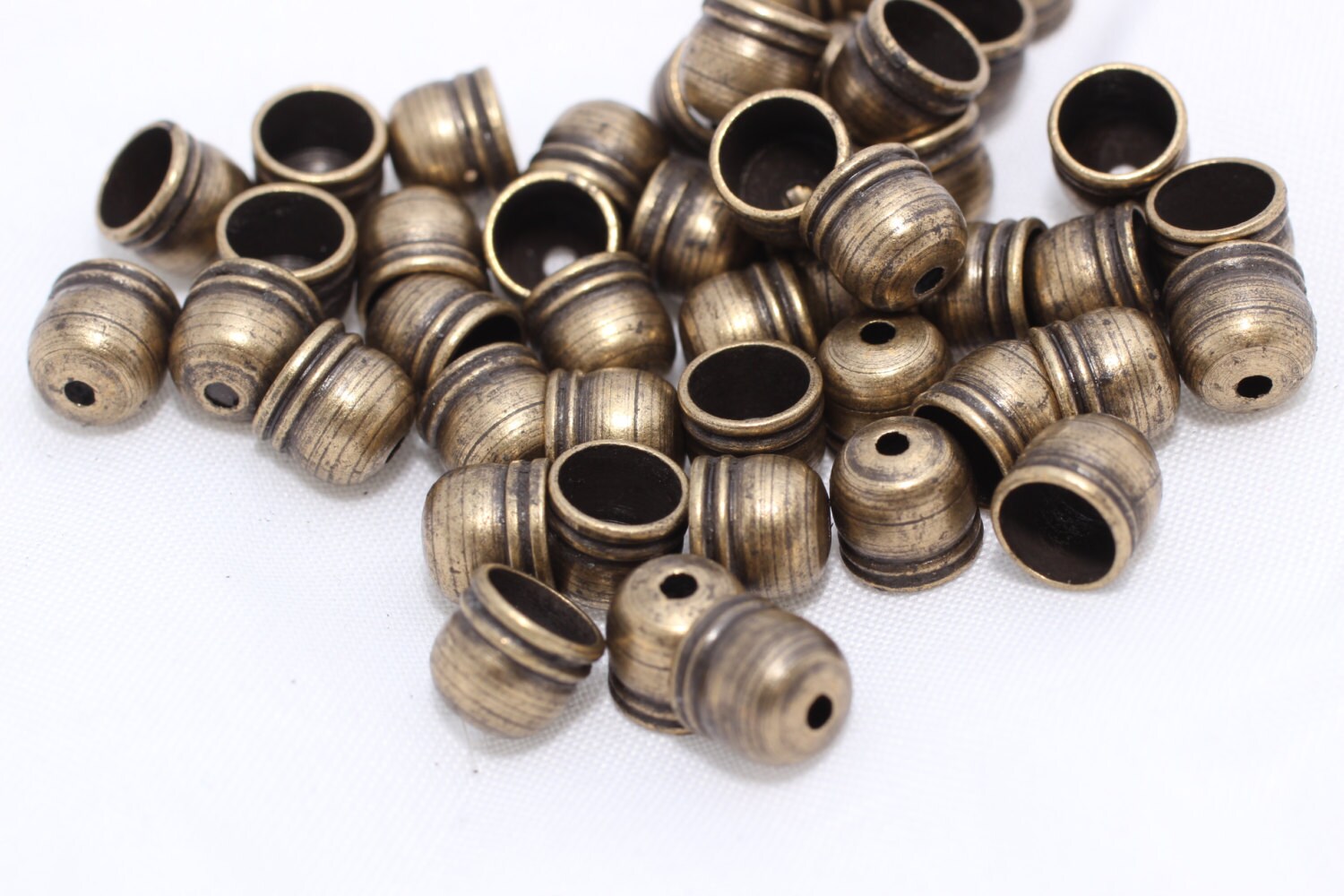 Inner 5mm Bronze End Cap 50 Pcs Bronze end Cap Brass