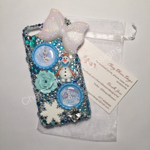 Disneys Frozen Olaf Inspired Phone Case by CherryBlossomWales