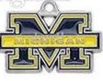 Michigan Wolverines College Charm