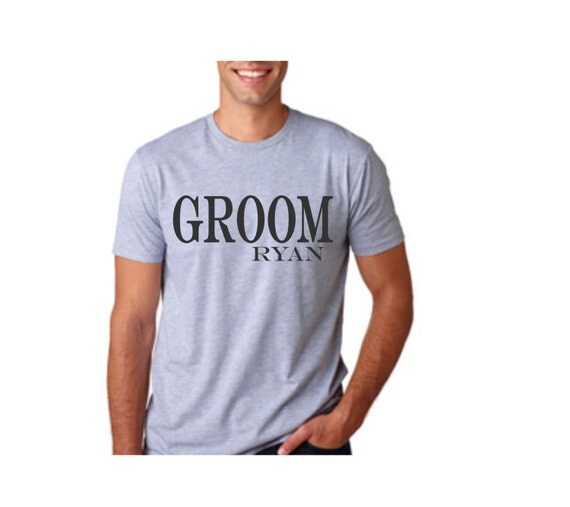 GROOM t-shirt by keeplifesimpledesign on Etsy