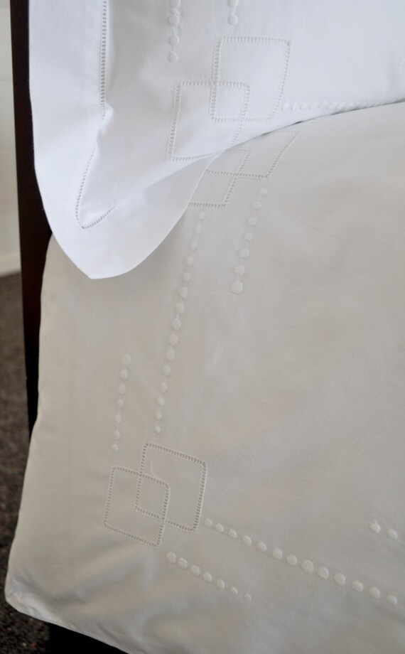 Items similar to Hand Embroidered Bed Linen. My Most Popular Design