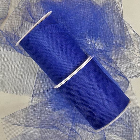 Royal Blue Tulle Roll 3 18 Wide 25 Yards by EmeraldCraftAndHobby