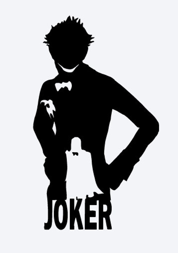 Joker Vinyl Decal Batman DC Comics