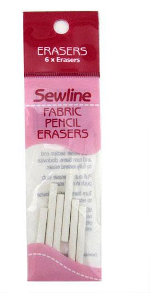 Sewline Fabric Pencil Erasers