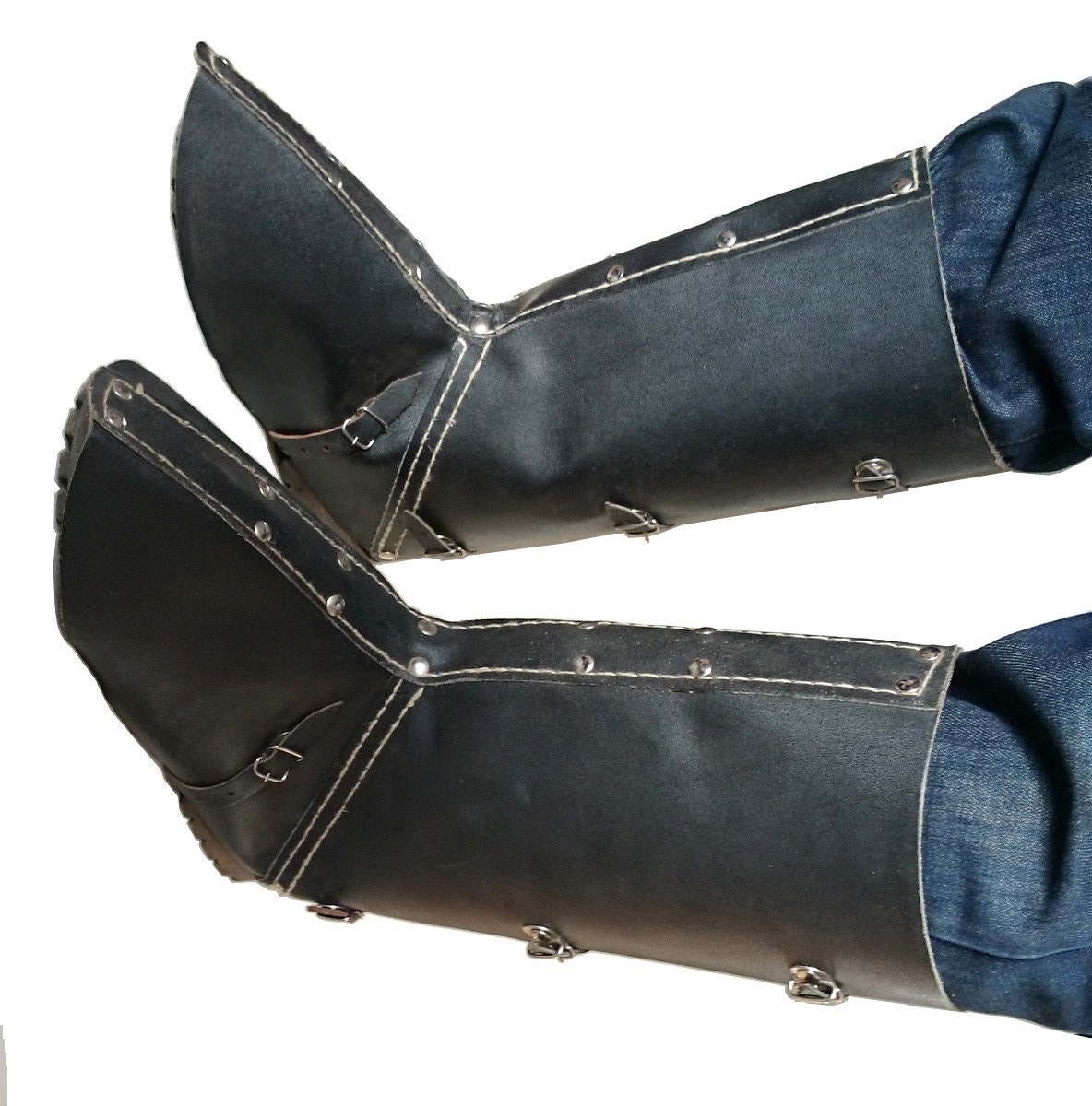 leather hiking gaiters