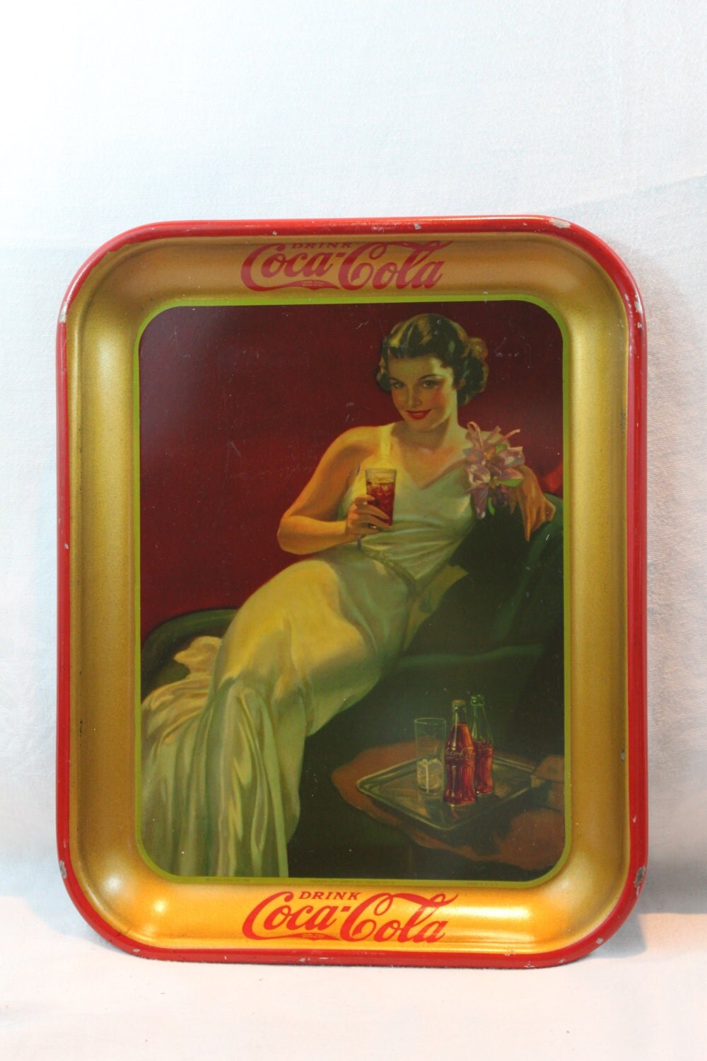 Vintage Rare 1936 Coca Cola tray in great condition