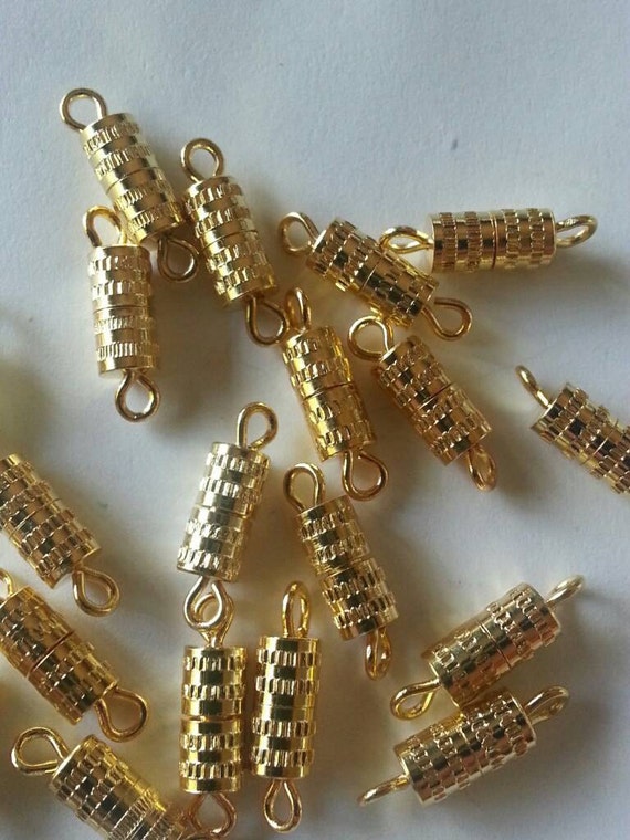 Gold Barrel Clasp