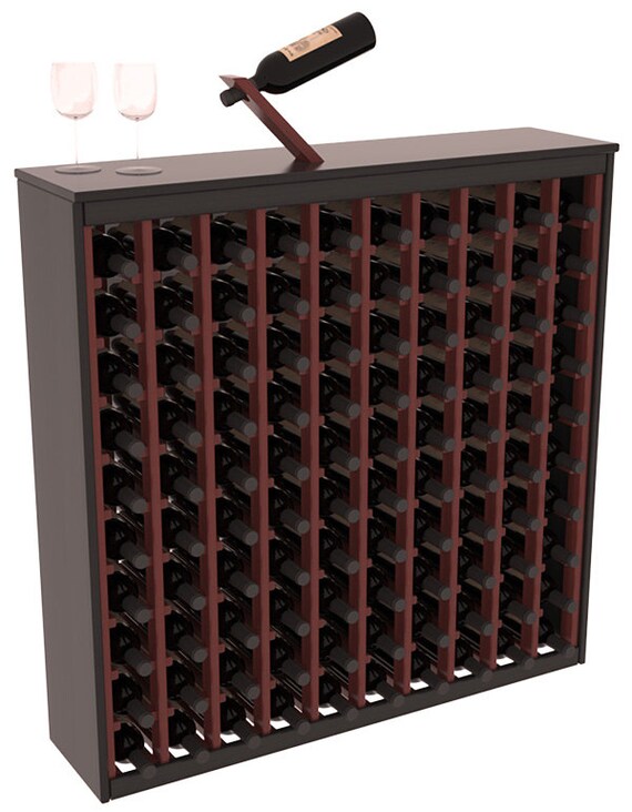 100 Bottle Style Wine Rack Kit in by WineRacksAmerica