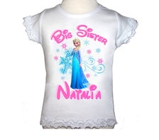 elsa big sister shirt