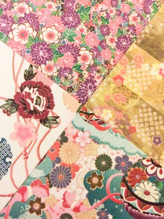 36 Sheets Pretty Japanese Origami Paper