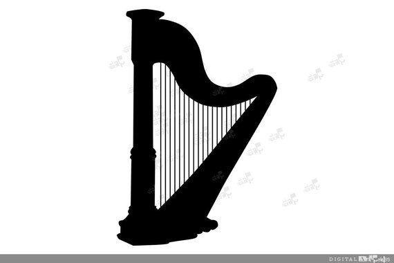 music harp clip art - photo #43