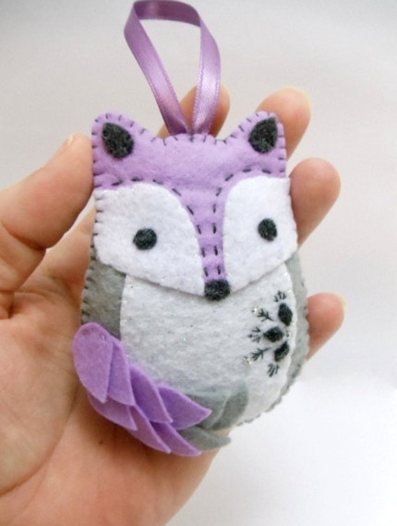 Felt Fox Ornament