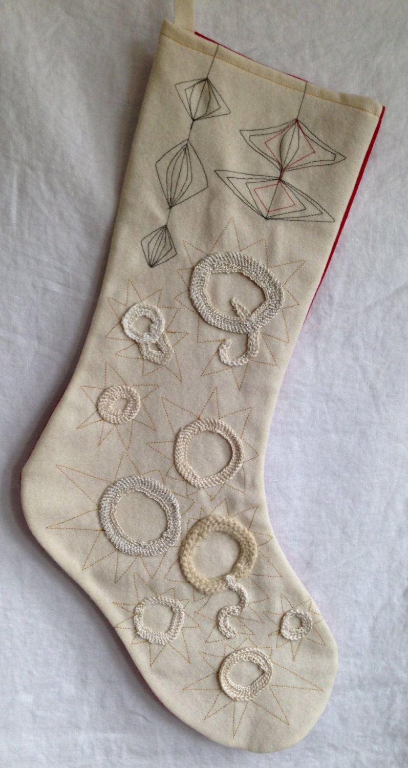 Wool Holiday Stocking