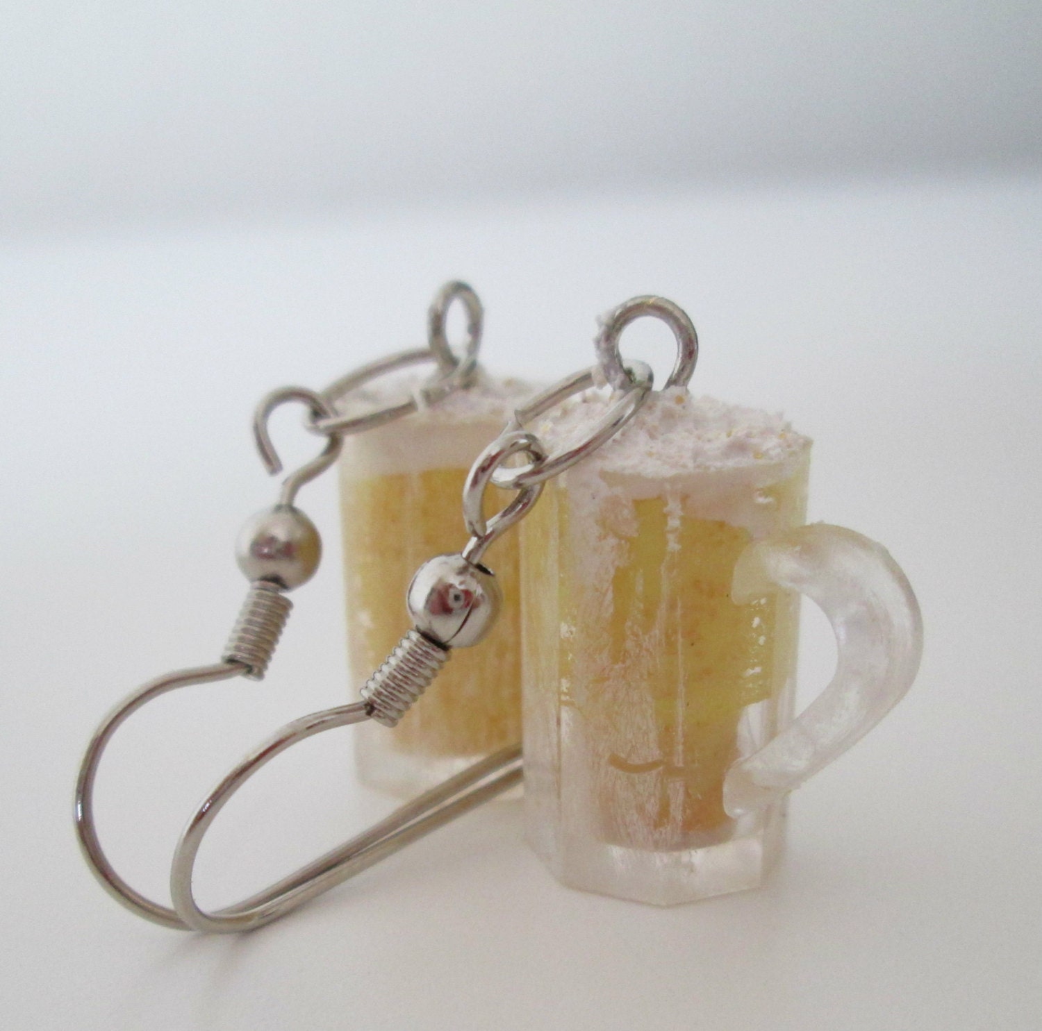 Beer Mug Earrings