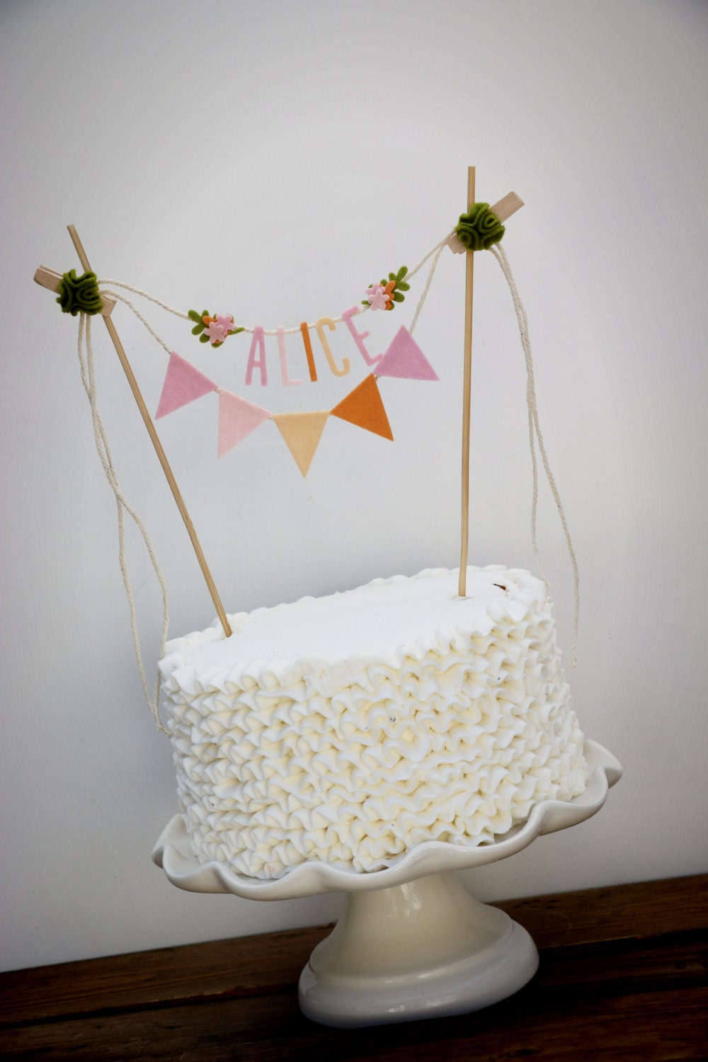 Personalized Cake Banner Birthday Cake Banner by Personalized Cake Banner Birthday Cake Banner by