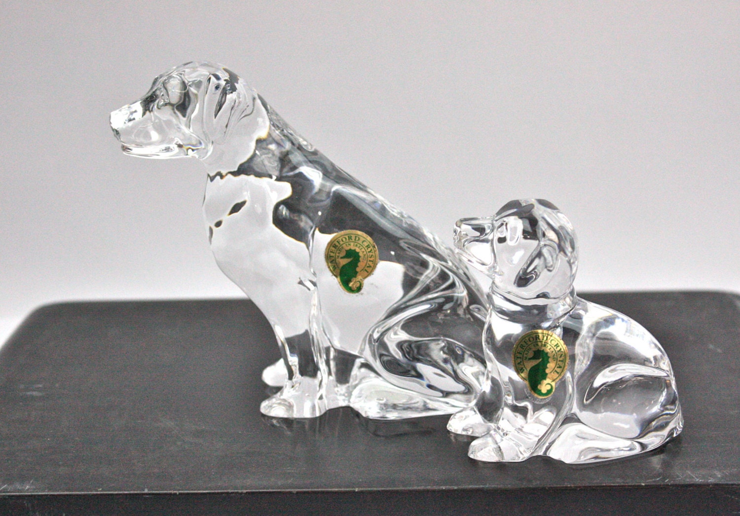 crystal labrador retriever figurine