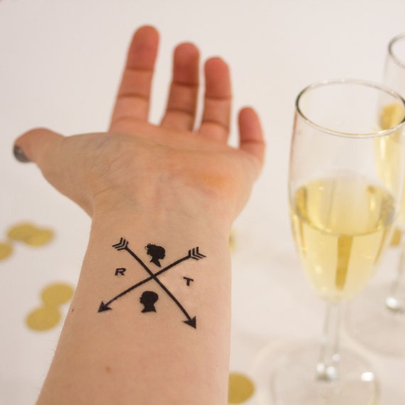 wedding temporary tattoos custom u0026 personalized arrow tattoos wedding temporary tattoos custom u0026 personalized arrow tattoos