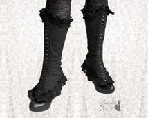 Popular items for steampunk spats on Etsy