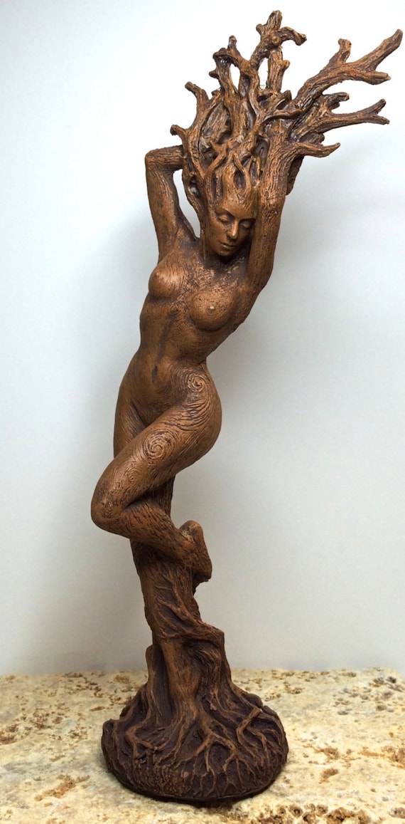 Dryad Statue, 8" Version