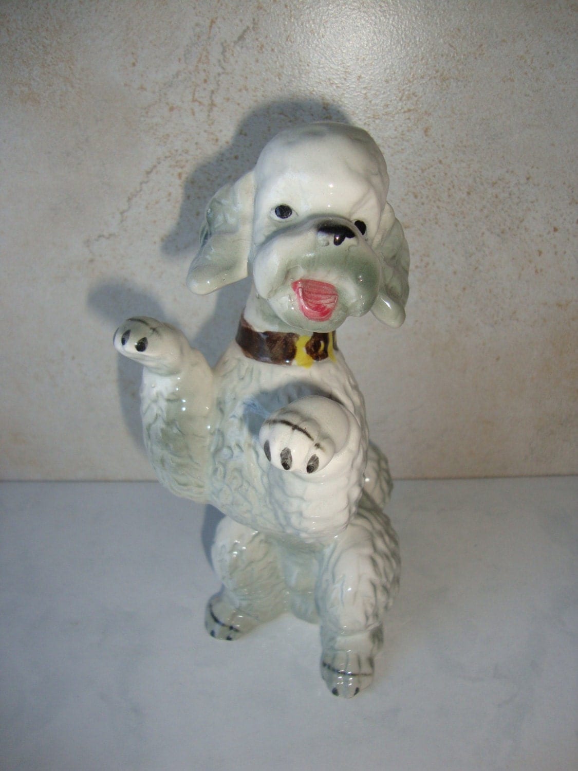 ceramic poodle figurines