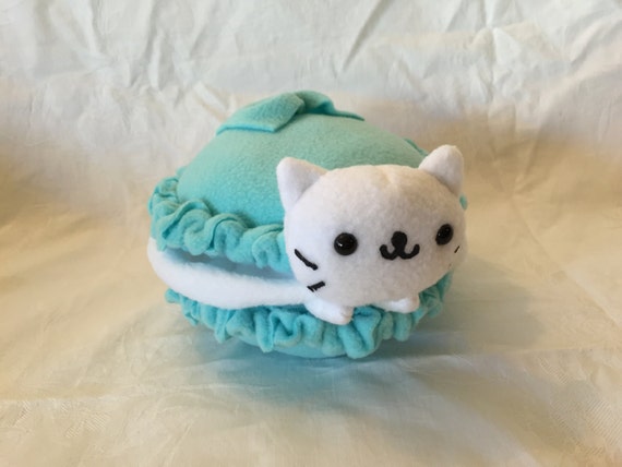 cat macaron plush