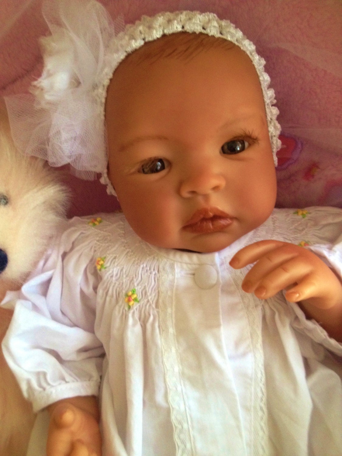 From the Biracial Shyann Kit Reborn Baby Doll 19 inch Baby