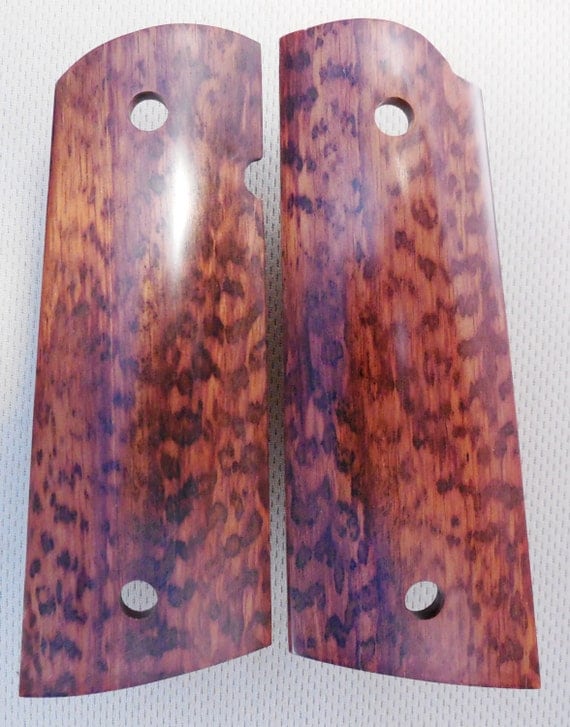 1911 Custom Made Pistol Grips Exhibition Grade Snakewood Made To