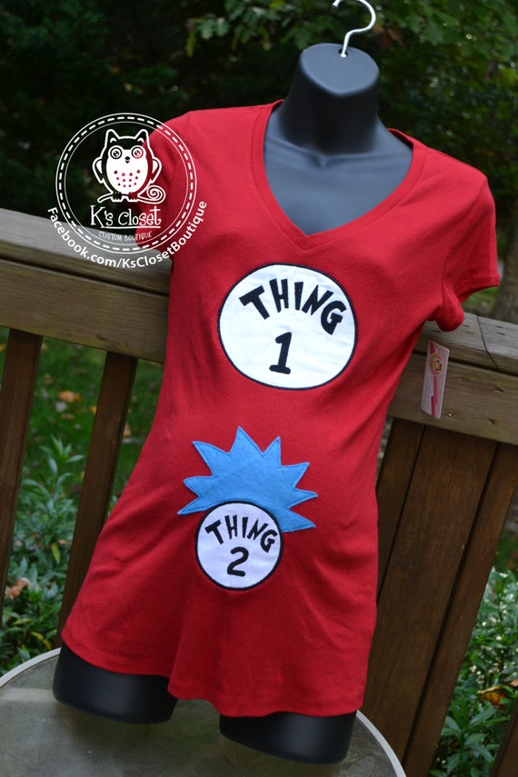 thing 1 maternity shirt