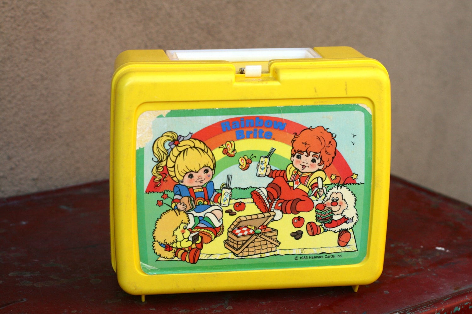 rainbow brite tea set