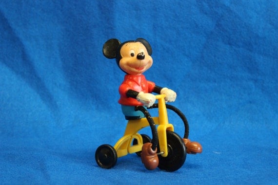 mickey riding bike toy