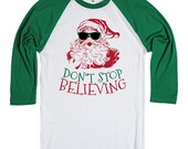 dont stop believing christmas shirt