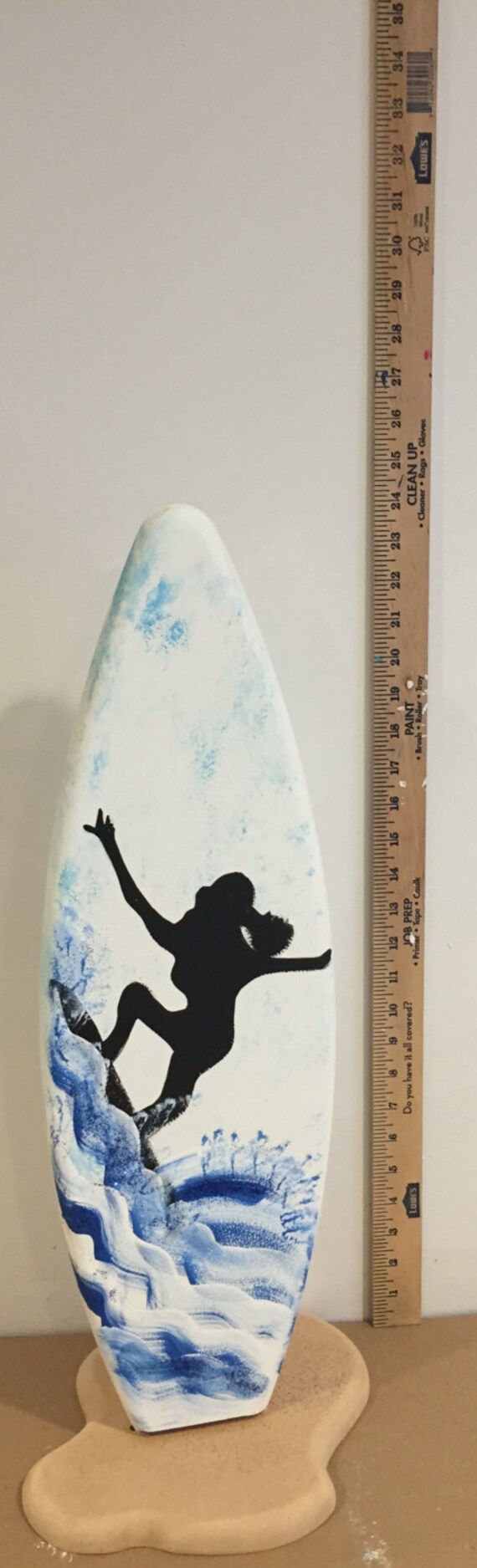 Items similar to 2ft tall surf surfboard table party centerpiece