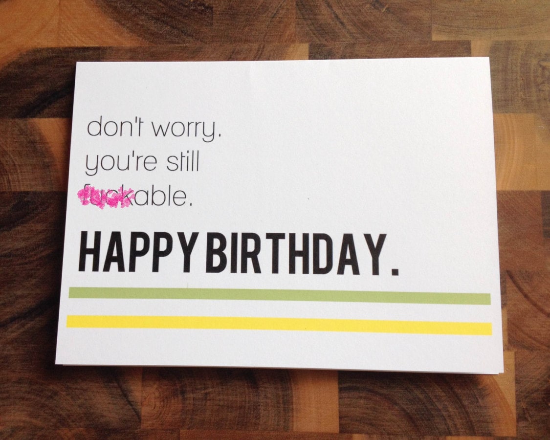 funny birthday card naughty birthday card adult by