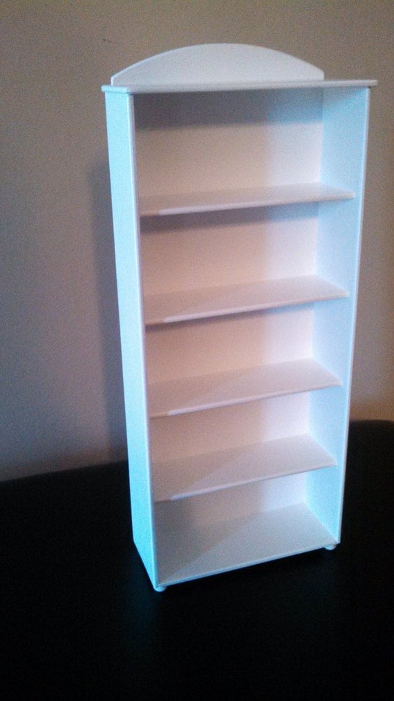 White Extra tall Display shelves/ collectible by LightlySeasoned