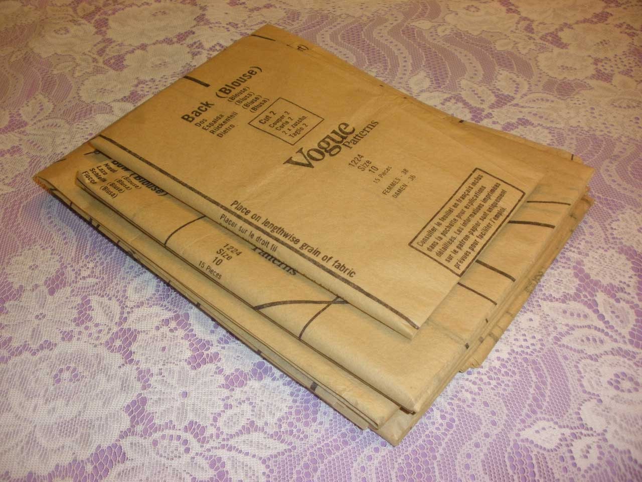 Vintage Sewing Pattern Paper Pack Pattern By MrsMurphysMercantile