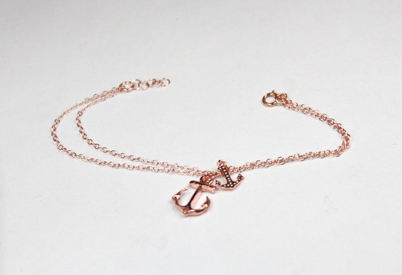 mom in  Son Bracelet.Pink bracelet  rose Anchor Rose Gold Anchor  Bracelet gold Mother Gold