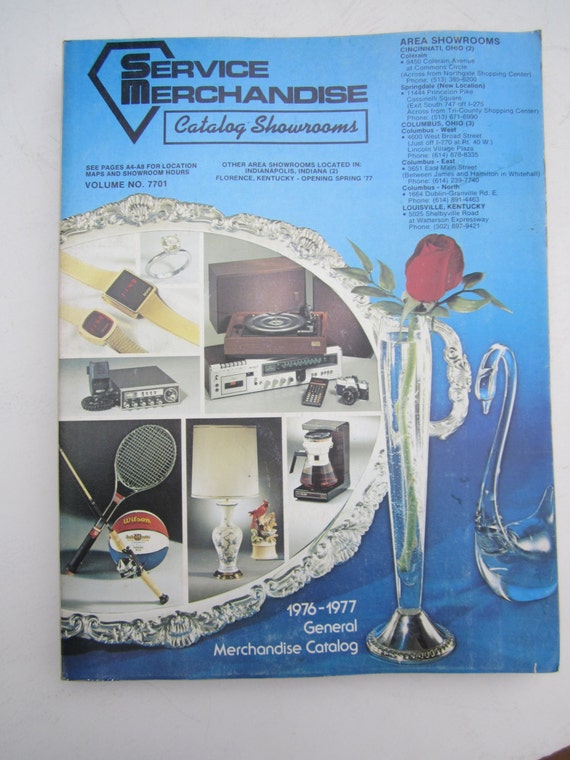 Service Merchandise Catalog 1976 1977 General Merchandise