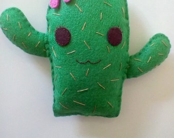 kawaii cactus plush