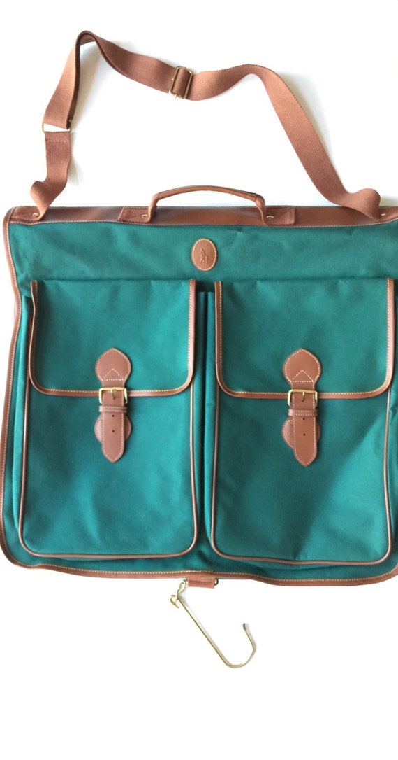 Vintage Ralph Lauren Polo Garment Designer Bag