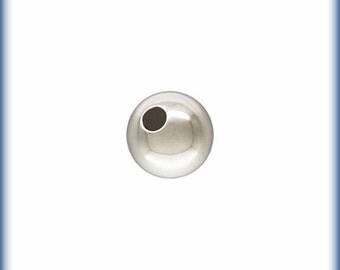 SLD131 - Silver Black Beads